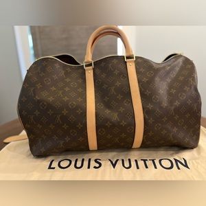 Authentic Louis Vuitton Keepall Bandoulière 55